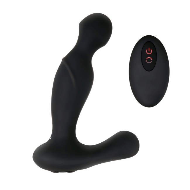 Adam & Eve ADAM'S ROTATING P-SPOT MASSAGER Вибромассажер простаты с вращением и пультом ДУ , c вибрацией, длина 14.20см, диаметр 4.00см
